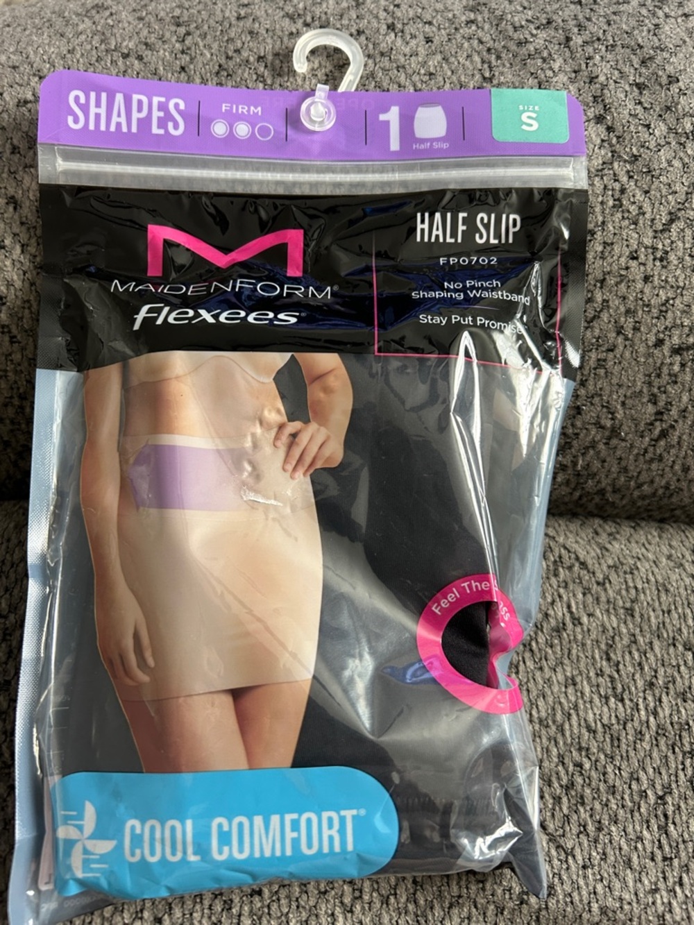 Maidenform Flexees Half Slip in Black